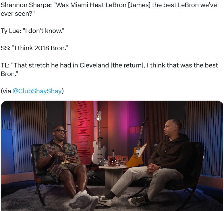 哪个时期的詹姆斯最强？卢指导：他重新回到骑士的那个时期